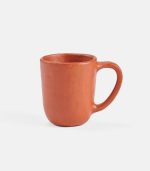 Mug de arcilla roja